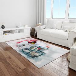 nfl arizona cardinals football team logo sport carpet rectangle area rug for living room light room ac34
