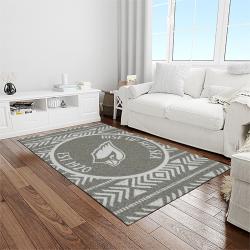 nfl arizona cardinals football team logo sport carpet rectangle area rug for living room light room ac39