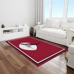 nfl arizona cardinals football team logo sport carpet rectangle area rug for living room light room ac41
