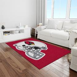 nfl arizona cardinals football team logo sport carpet rectangle area rug for living room light room ac45