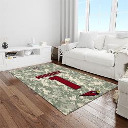 nfl arizona cardinals football team logo sport carpet rectangle area rug for living room light room ac64