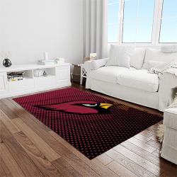 nfl arizona cardinals football team logo sport carpet rectangle area rug for living room light room ac80