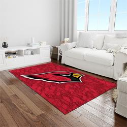 nfl arizona cardinals football team logo sport carpet rectangle area rug for living room light room ac83