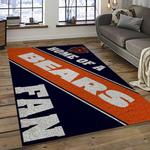 nfl chicago bears football team logo sport carpet rectangle area rug for living room dark room ccb07