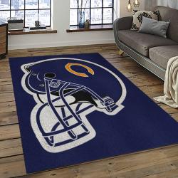 NFL Chicago Bears Football Team Logo Sport Carpet Rectangle Area Rug For Living Room CCB11