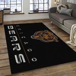 nfl chicago bears football team logo sport carpet rectangle area rug for living room dark room ccb12