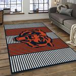 nfl chicago bears football team logo sport carpet rectangle area rug for living room dark room ccb18