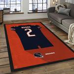 nfl chicago bears football team logo sport carpet rectangle area rug for living room dark room ccb23