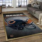 nfl chicago bears football team logo sport carpet rectangle area rug for living room dark room ccb24