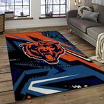 nfl chicago bears football team logo sport carpet rectangle area rug for living room dark room ccb25