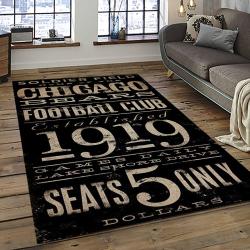 NFL Chicago Bears Football Team Logo Sport Carpet Rectangle Area Rug For Living Room CCB37