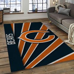 NFL Chicago Bears Football Team Logo Sport Carpet Rectangle Area Rug For Living Room CCB40