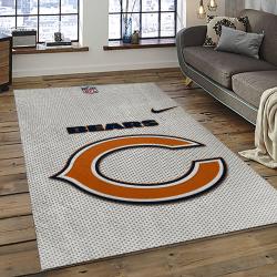 NFL Chicago Bears Football Team Logo Sport Carpet Rectangle Area Rug For Living Room CCB42