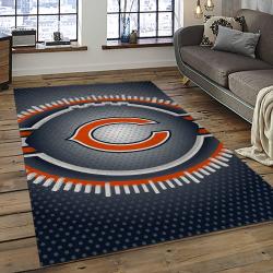NFL Chicago Bears Football Team Logo Sport Carpet Rectangle Area Rug For Living Room CCB43