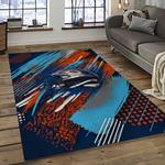 nfl chicago bears football team logo sport carpet rectangle area rug for living room dark room ccb44
