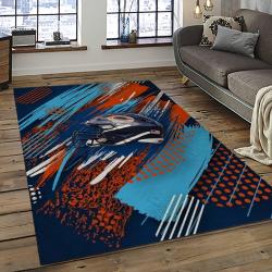 NFL Chicago Bears Football Team Logo Sport Carpet Rectangle Area Rug For Living Room CCB44