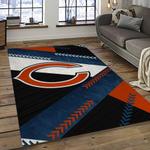 nfl chicago bears football team logo sport carpet rectangle area rug for living room dark room ccb45