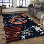 nfl chicago bears football team logo sport carpet rectangle area rug for living room dark room ccb47