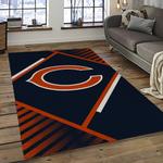 nfl chicago bears football team logo sport carpet rectangle area rug for living room dark room ccb48