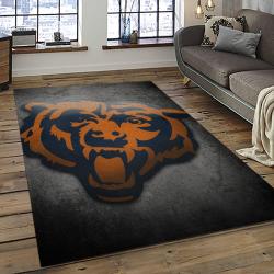 NFL Chicago Bears Football Team Logo Sport Carpet Rectangle Area Rug For Living Room CCB53