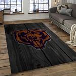 nfl chicago bears football team logo sport carpet rectangle area rug for living room dark room ccb54