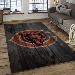NFL Chicago Bears Football Team Logo Sport Carpet Rectangle Area Rug For Living Room CCB55
