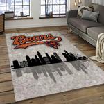 nfl chicago bears football team logo sport carpet rectangle area rug for living room dark room ccb62