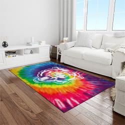 nfl chicago bears football team logo sport carpet rectangle area rug for living room light room ccb02