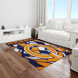 nfl chicago bears football team logo sport carpet rectangle area rug for living room light room ccb08