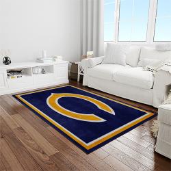 nfl chicago bears football team logo sport carpet rectangle area rug for living room light room ccb10