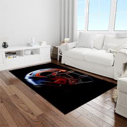 nfl chicago bears football team logo sport carpet rectangle area rug for living room light room ccb60