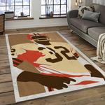 nfl cleveland browns football team logo sport carpet rectangle area rug for living room dark room cb41