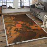 nfl cleveland browns football team logo sport carpet rectangle area rug for living room dark room cb58