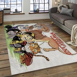 NFL Cleveland Browns Rectangle Rug Personalized Non-Slip Carpet Gift For Football Fans CB60