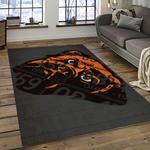 nfl cleveland browns football team logo sport carpet rectangle area rug for living room dark room cb65