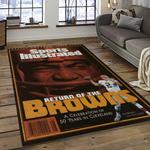nfl cleveland browns football team logo sport carpet rectangle area rug for living room dark room cb66