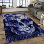nfl dallas cowboy football team logo sport carpet rectangle area rug for living room dark room dc18