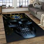 nfl dallas cowboy football team logo sport carpet rectangle area rug for living room dark room dc19