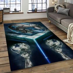NFL Dallas Cowboy Football Team Logo Sport Carpet Rectangle Area Rug For Living Room DC37