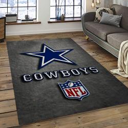 NFL Dallas Cowboy Football Team Logo Sport Carpet Rectangle Area Rug For Living Room DC39