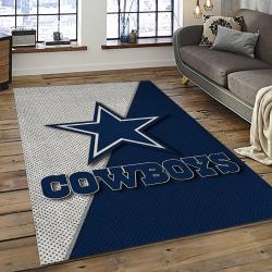 NFL Dallas Cowboy Football Team Logo Sport Carpet Rectangle Area Rug For Living Room DC40