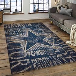 NFL Dallas Cowboy Football Team Logo Sport Carpet Rectangle Area Rug For Living Room DC42