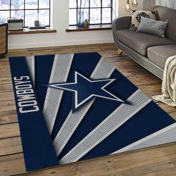 NFL Dallas Cowboy Football Team Logo Sport Carpet Rectangle Area Rug For Living Room DC45
