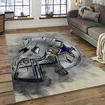 nfl dallas cowboy football team logo sport carpet rectangle area rug for living room dark room dc49