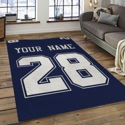 NFL Dallas Cowboy Football Team Logo Sport Carpet Rectangle Area Rug For Living Room DC54