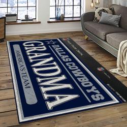 NFL Dallas Cowboy Football Team Logo Sport Carpet Rectangle Area Rug For Living Room DC65