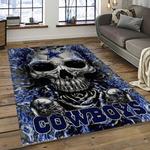 nfl dallas cowboy football team logo sport carpet rectangle area rug for living room dark room dc70
