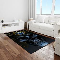nfl dallas cowboy football team logo sport carpet rectangle area rug for living room light room dc19