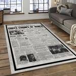 nfl kansas city chiefs football team logo sport carpet rectangle area rug for living room dark room kcc03