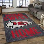 nfl kansas city chiefs football team logo sport carpet rectangle area rug for living room dark room kcc31